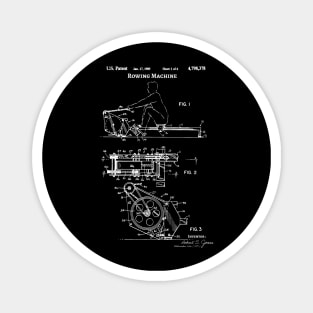 Rowing machine patent, ERG machine lover Magnet